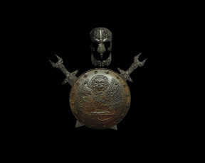 Картинка шлем щит меча оружие доспехи