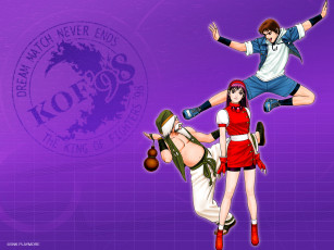 обоя видео, игры, the, king, of, fighters, `98, ultimate, match