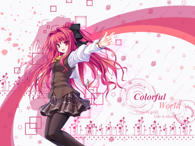 Обои картинки фото аниме, polyphonica