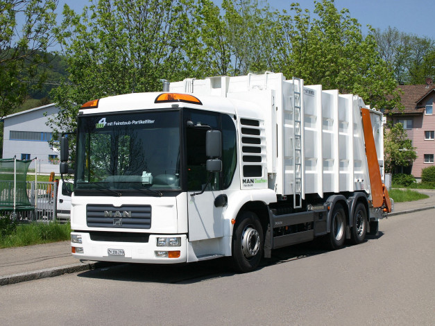 Обои картинки фото автомобили, мусоровозы