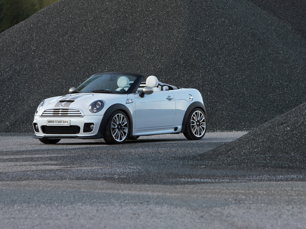 Обои картинки фото mini, roadster, concept, 2009, автомобили