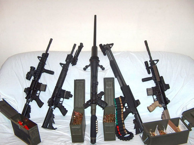 Обои картинки фото оружие, автоматы