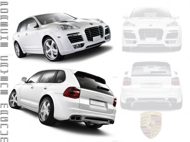 Обои картинки фото porsche, cayenne, magnum, автомобили