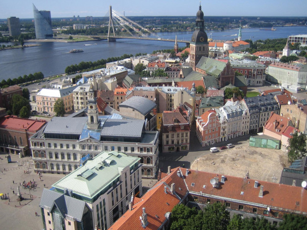 Обои картинки фото рига, города, латвия
