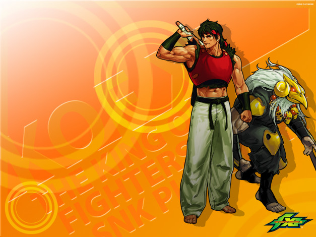 Обои картинки фото the, king, of, fighters, xi, видео, игры