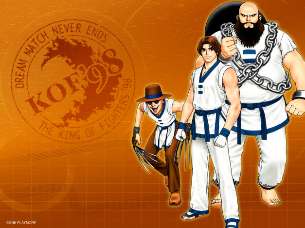 Обои картинки фото видео, игры, the, king, of, fighters, `98, ultimate, match
