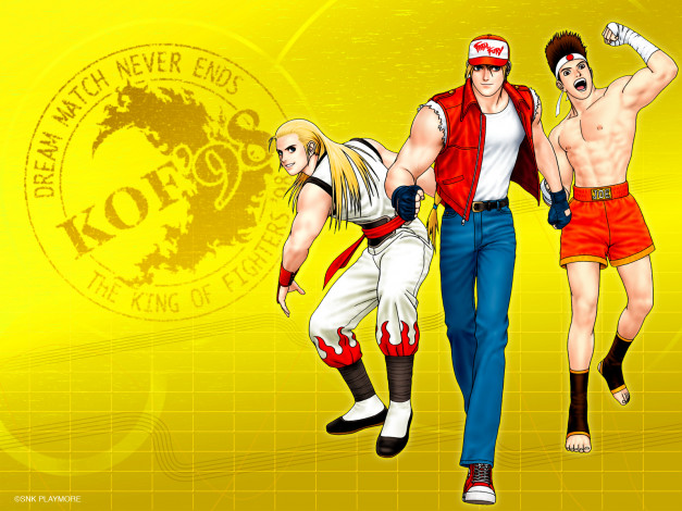 Обои картинки фото видео, игры, the, king, of, fighters, `98, ultimate, match