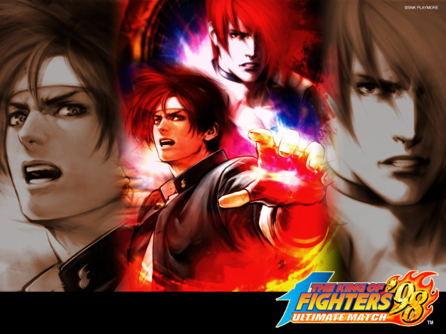 Обои картинки фото видео, игры, the, king, of, fighters, `98, ultimate, match