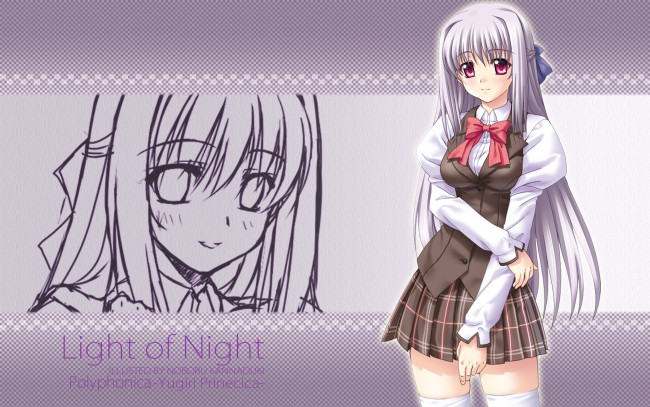 Обои картинки фото аниме, polyphonica