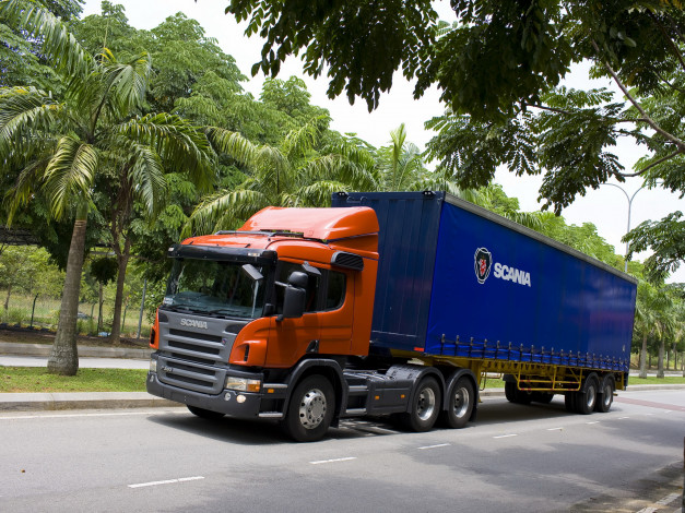 Обои картинки фото автомобили, scania