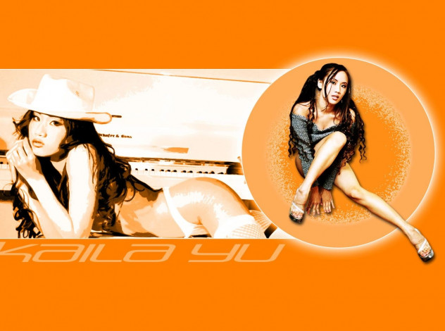 Обои картинки фото Kaila Yu, девушки