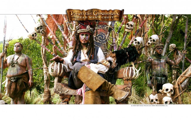 Обои картинки фото кино, фильмы, pirates, of, the, caribbean, dead, man`s, chest