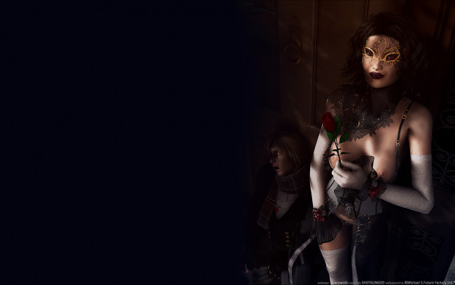 Обои картинки фото newlyweds, 3д, графика, people, люди