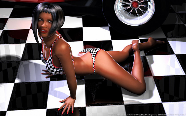 Обои картинки фото victory, lane, 3д, графика, people, люди