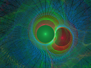 Картинка 3д графика fractal фракталы узор абстракция