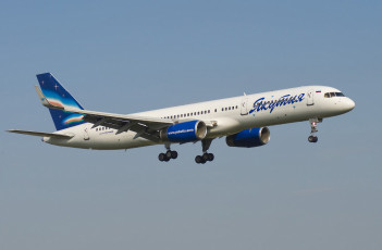 Картинка авиация пассажирские самолёты boeing 757 самолёт полёт