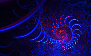 Картинка 3д графика fractal фракталы абстракция узор