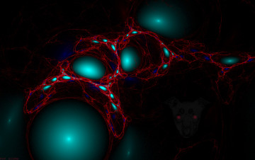 Картинка 3д графика fractal фракталы абстракция узор