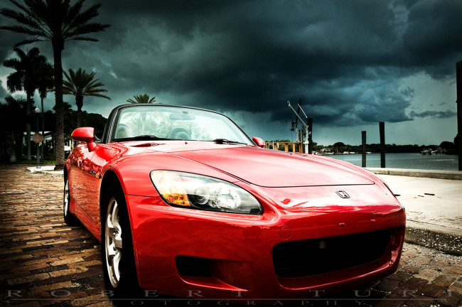 Обои картинки фото автомобили, honda, туча