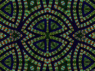 Картинка 3д графика fractal фракталы фон цвета узор