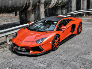 Картинка автомобили lamborghini aventador