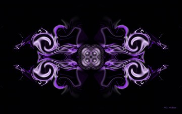 Картинка 3д графика fractal фракталы фрактал