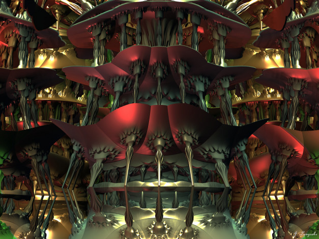 Обои картинки фото 3д, графика, fractal, фракталы, фон, узор, цвета