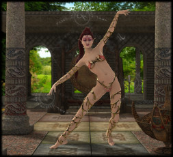 Картинка 3д графика elves эльфы эльфийка