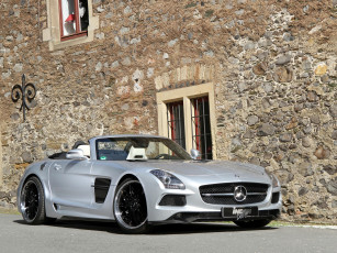 Картинка 013 inden design borrasca based on mercedes benz sls 63 amg roadster автомобили mercedes-benz дом