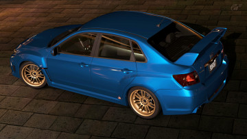 Картинка автомобили 3д impreza subaru