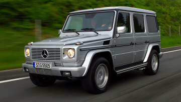 Картинка mercedes g55 автомобили benz грузовики автобусы германия подразделение daimler ag двигатели легковые mercedes-benz