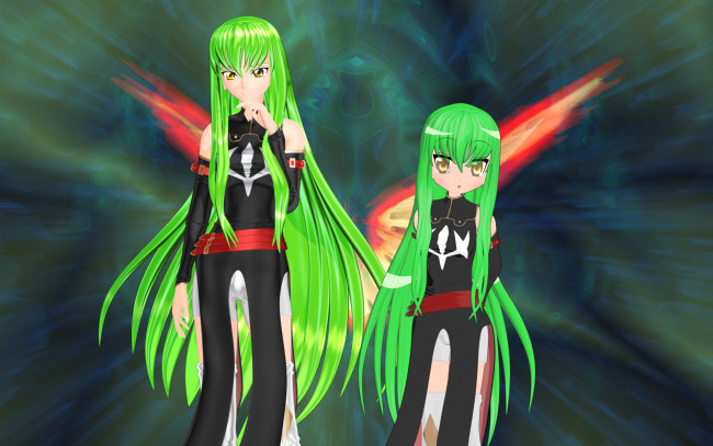 Обои картинки фото 3д, графика, anime, аниме, девушки