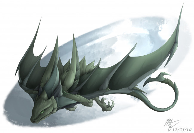 Обои картинки фото рисованные, животные, сказочные, мифические, дракон