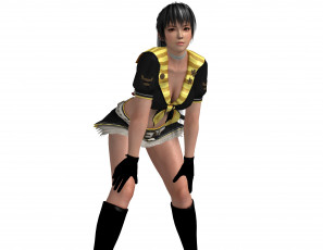 Картинка 3д+графика люди+ people взгляд фон девушка