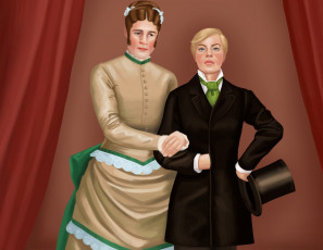 Картинка векторная+графика люди девушка мужчина