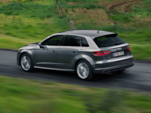 Картинка автомобили audi 8v s-line quattro au-spec темный 1-8t sportback a3