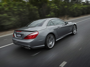 Картинка автомобили mercedes-benz r231 au-spec amg 2012г серый sl 65