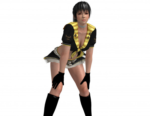 Обои картинки фото 3д графика, люди , people, взгляд, фон, девушка