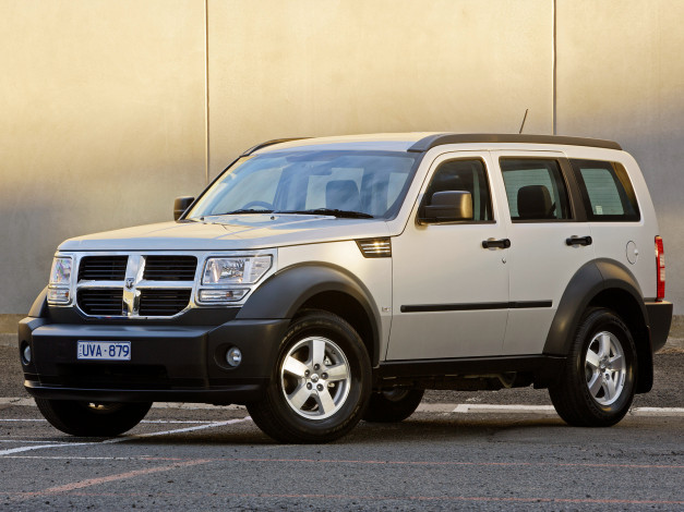 Обои картинки фото автомобили, dodge, светлый, eu-spec, srt4, caliber, pm