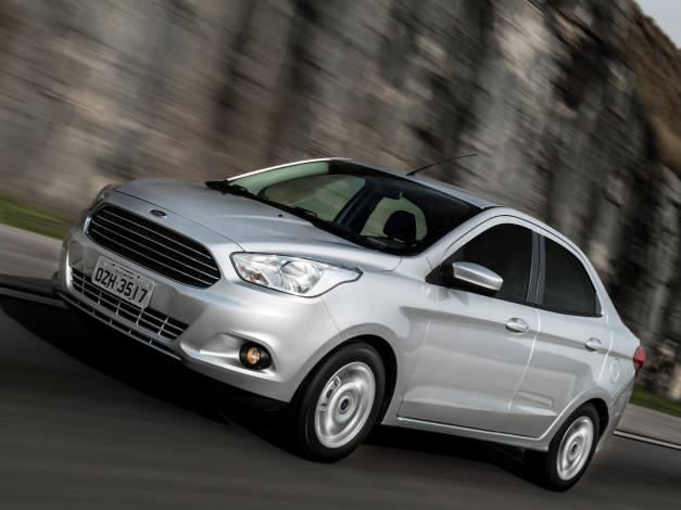 Обои картинки фото автомобили, ford, ka, 2014г, светлый
