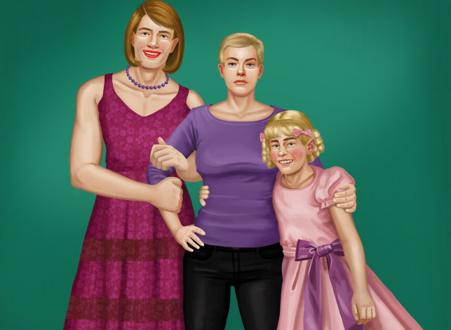 Обои картинки фото векторная графика, девушки, улыбка