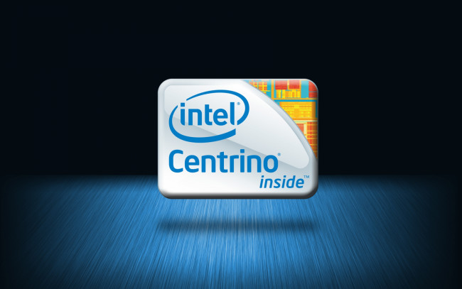 Обои картинки фото компьютеры, intel, логотип, фон