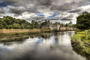 Картинка города -+пейзажи форпост река лес