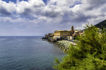 Картинка города -+пейзажи море набережная горродок