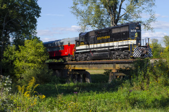 Картинка техника поезда локомотив дорога рельсы состав железная