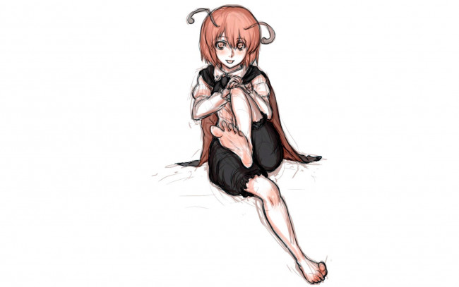 Обои картинки фото разное, арты, шорты, плащ, усики, ребенок