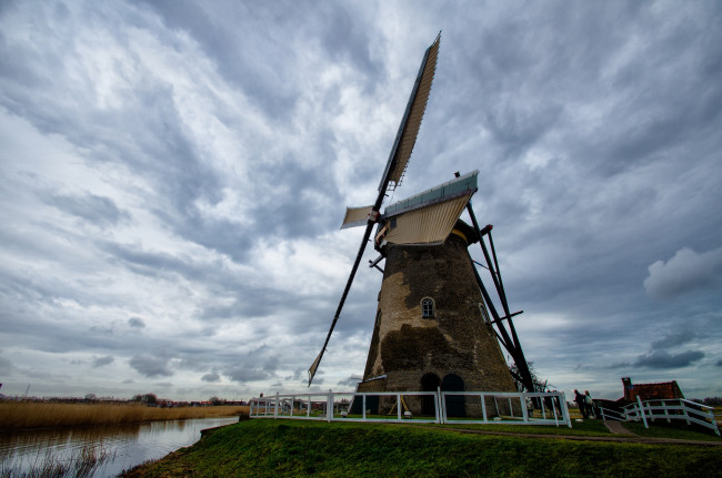 Обои картинки фото разное, мельницы, мельница, ветряк