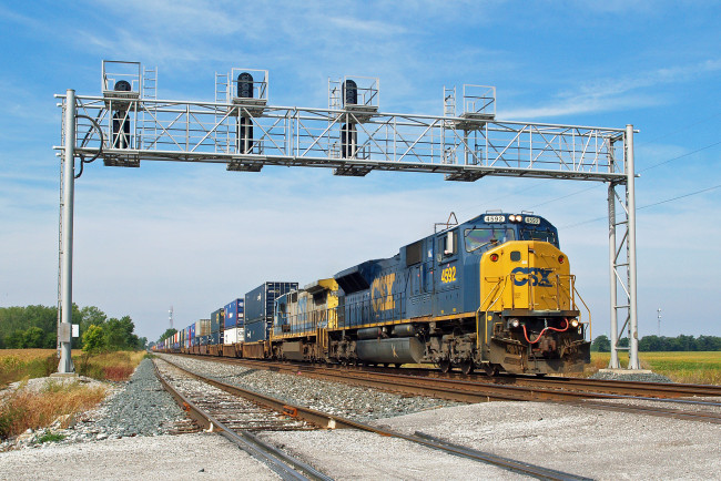 Обои картинки фото техника, поезда, состав, локомотив, рельсы, дорога, железная