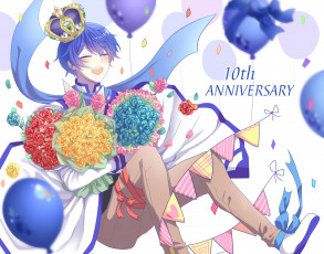 Картинка аниме vocaloid кайто