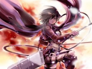 Картинка аниме shingeki+no+kyojin атака титанов